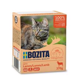 BOZITA Cat Food Bites i gelé med lammsmak